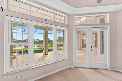 Experience peaceful comfort and style in one of the most on Suntree Country Club in Florida - for sale on GolfHomes.com, golf home, golf lot