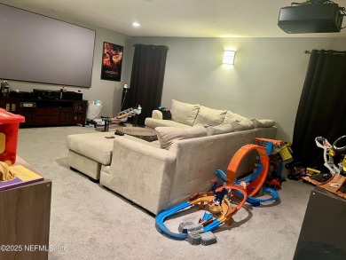 This large and unique home is a must see! It has a huge private on King and Bear Golf Course/World Golf Village in Florida - for sale on GolfHomes.com, golf home, golf lot