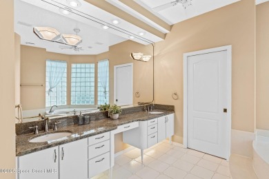 Experience peaceful comfort and style in one of the most on Suntree Country Club in Florida - for sale on GolfHomes.com, golf home, golf lot