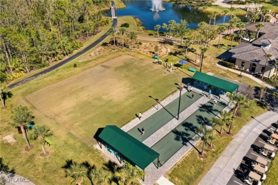 Experience the Florida lifestyle in this charming three-bedroom on Pelican Preserve Golf Club in Florida - for sale on GolfHomes.com, golf home, golf lot