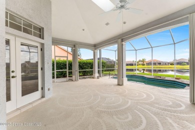 Experience peaceful comfort and style in one of the most on Suntree Country Club in Florida - for sale on GolfHomes.com, golf home, golf lot