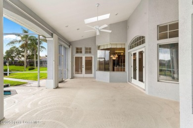 Experience peaceful comfort and style in one of the most on Suntree Country Club in Florida - for sale on GolfHomes.com, golf home, golf lot