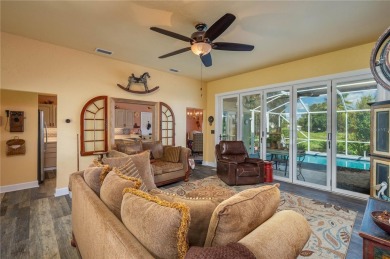 WATERFRONT HOME on CANAL TO BEAUTIFUL LAKE JUNE-- A Pool home on Placid Lakes Country Club in Florida - for sale on GolfHomes.com, golf home, golf lot