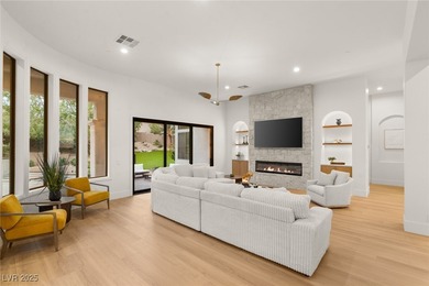 Nestled on an oversized corner lot within the guard-gated Anthem on Anthem Country Club in Nevada - for sale on GolfHomes.com, golf home, golf lot