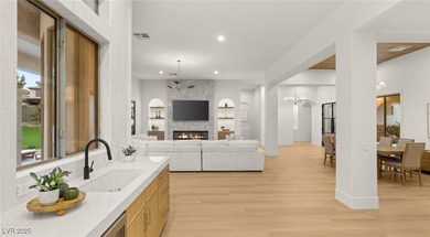 Nestled on an oversized corner lot within the guard-gated Anthem on Anthem Country Club in Nevada - for sale on GolfHomes.com, golf home, golf lot