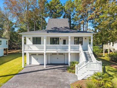 Experience the perfect blend of modern luxury and coastal charm on Brick Landing Plantation Yacht and Golf Club in North Carolina - for sale on GolfHomes.com, golf home, golf lot