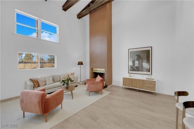 Located on a scenic par 3 of the iconic mid century golf course on Las Vegas National Golf Club in Nevada - for sale on GolfHomes.com, golf home, golf lot