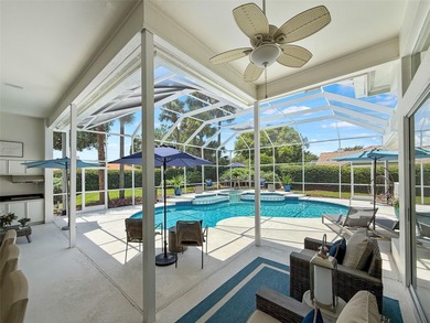 Exceptional 4BR/3BA Pool Home with 4-Car Garage in Prestigious on Saddlebrook Golf and Country Club in Florida - for sale on GolfHomes.com, golf home, golf lot