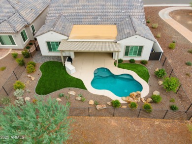 Spectacular sunsets, golf and mountain views await from your on Copper Canyon Golf Club in Arizona - for sale on GolfHomes.com, golf home, golf lot