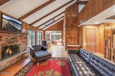 Contemporary Home with Spectacular Lake & Golf Course on Lords Valley Country Club, Inc in Pennsylvania - for sale on GolfHomes.com, golf home, golf lot