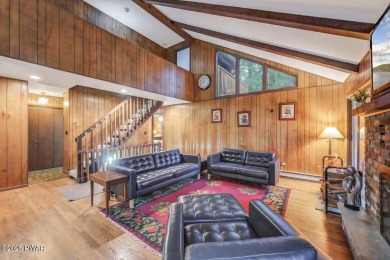 Contemporary Home with Spectacular Lake & Golf Course on Lords Valley Country Club, Inc in Pennsylvania - for sale on GolfHomes.com, golf home, golf lot