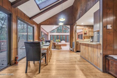 Contemporary Home with Spectacular Lake & Golf Course on Lords Valley Country Club, Inc in Pennsylvania - for sale on GolfHomes.com, golf home, golf lot