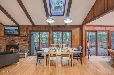 Contemporary Home with Spectacular Lake & Golf Course on Lords Valley Country Club, Inc in Pennsylvania - for sale on GolfHomes.com, golf home, golf lot