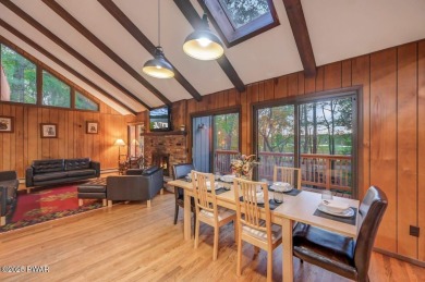 Contemporary Home with Spectacular Lake & Golf Course on Lords Valley Country Club, Inc in Pennsylvania - for sale on GolfHomes.com, golf home, golf lot
