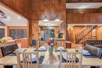 Contemporary Home with Spectacular Lake & Golf Course on Lords Valley Country Club, Inc in Pennsylvania - for sale on GolfHomes.com, golf home, golf lot