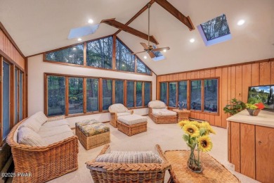 Contemporary Home with Spectacular Lake & Golf Course on Lords Valley Country Club, Inc in Pennsylvania - for sale on GolfHomes.com, golf home, golf lot