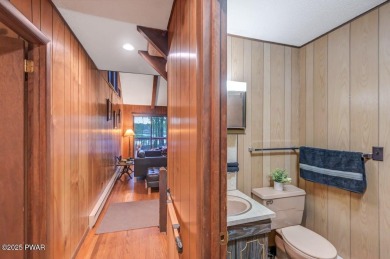 Contemporary Home with Spectacular Lake & Golf Course on Lords Valley Country Club, Inc in Pennsylvania - for sale on GolfHomes.com, golf home, golf lot