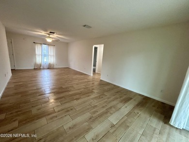 Solid concrete block 3 bedroom 2 full bath home on over 1/4 acre on St. Augustine Shores Golf Club in Florida - for sale on GolfHomes.com, golf home, golf lot