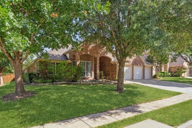 Perfectly nestled on a spacious corner lot in highly coveted on WestRidge Golf Course in Texas - for sale on GolfHomes.com, golf home, golf lot