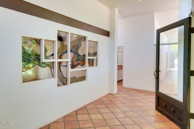Privacy and tranquility define this single-level post-and-beam on Eaton Canyon Golf Course in California - for sale on GolfHomes.com, golf home, golf lot