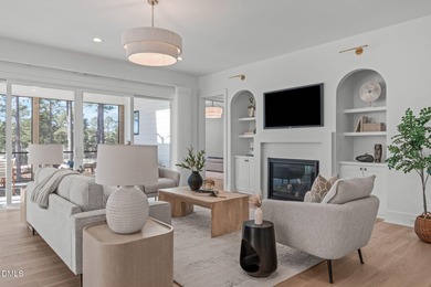 Modern Ranch Farmhouse with Golf Course Views. Built less than on Chapel Ridge Golf Club in North Carolina - for sale on GolfHomes.com, golf home, golf lot