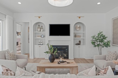 Modern Ranch Farmhouse with Golf Course Views. Built less than on Chapel Ridge Golf Club in North Carolina - for sale on GolfHomes.com, golf home, golf lot