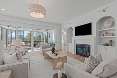 Modern Ranch Farmhouse with Golf Course Views. Built less than on Chapel Ridge Golf Club in North Carolina - for sale on GolfHomes.com, golf home, golf lot