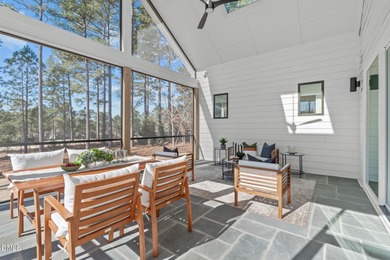 Modern Ranch Farmhouse with Golf Course Views. Built less than on Chapel Ridge Golf Club in North Carolina - for sale on GolfHomes.com, golf home, golf lot