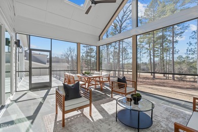 Modern Ranch Farmhouse with Golf Course Views. Built less than on Chapel Ridge Golf Club in North Carolina - for sale on GolfHomes.com, golf home, golf lot