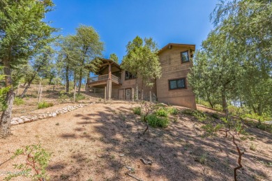 Enchanting A-Frame Home in Payson's Premier Gated Community on The Golf Club At Chaparral Pines in Arizona - for sale on GolfHomes.com, golf home, golf lot