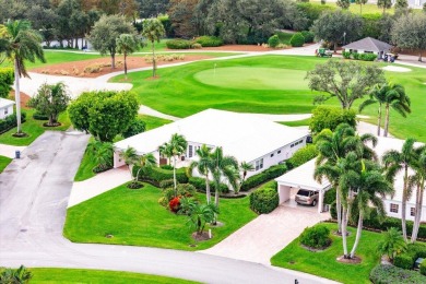 Stunning fairway & green views from this villa plus no neighbors on Quail Ridge Golf Course and Country Club in Florida - for sale on GolfHomes.com, golf home, golf lot