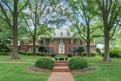 Built in 1937 by the founder of Burlington Industries, this on Greensboro Country Club in North Carolina - for sale on GolfHomes.com, golf home, golf lot