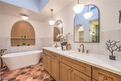 Find your sanctuary overlooking the golf course and tranquil on Spanish Trail Golf and Country Club in Nevada - for sale on GolfHomes.com, golf home, golf lot