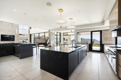 BUILT IN 2024, this elegant  contemporary  was built for a CAR on Silverleaf Golf Club in Arizona - for sale on GolfHomes.com, golf home, golf lot