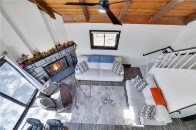 This 3 bed two bath fully remodeled home sits in an Amenity on Pocono Farms Country Club in Pennsylvania - for sale on GolfHomes.com, golf home, golf lot