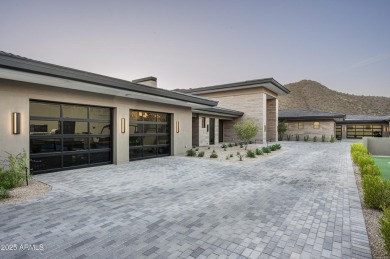 BUILT IN 2024, this elegant  contemporary  was built for a CAR on Silverleaf Golf Club in Arizona - for sale on GolfHomes.com, golf home, golf lot