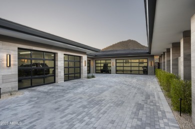 BUILT IN 2024, this elegant  contemporary  was built for a CAR on Silverleaf Golf Club in Arizona - for sale on GolfHomes.com, golf home, golf lot