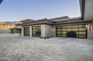 BUILT IN 2024, this elegant  contemporary  was built for a CAR on Silverleaf Golf Club in Arizona - for sale on GolfHomes.com, golf home, golf lot