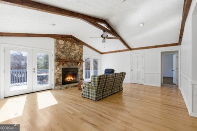 This adorable 4-bedroom, 4.5-bathroom mountain cabin is located on Sky Valley Resort and Country Club in Georgia - for sale on GolfHomes.com, golf home, golf lot