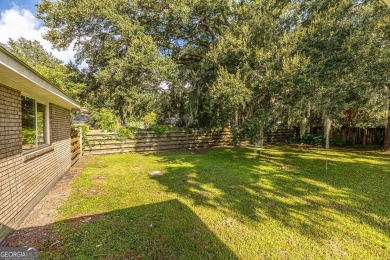 Timeless & charming brick ranch in beautiful Belle Point on Brunswick Country Club in Georgia - for sale on GolfHomes.com, golf home, golf lot