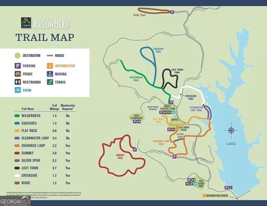 It's a hidden gem defined by its natural beauty and resort-style on The Highlands Course at Lake Arrowhead in Georgia - for sale on GolfHomes.com, golf home, golf lot