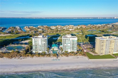 Furnished and move-in ready, this direct Gulf-front residence at on Links on Longboat Golf Club in Florida - for sale on GolfHomes.com, golf home, golf lot