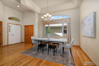 Located in Highland Meadows, this gorgeous, ranch-style patio on Highland Meadows Golf Course in Colorado - for sale on GolfHomes.com, golf home, golf lot