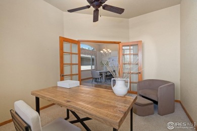 Located in Highland Meadows, this gorgeous, ranch-style patio on Highland Meadows Golf Course in Colorado - for sale on GolfHomes.com, golf home, golf lot