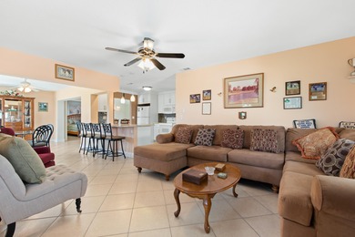 Nestled within 55+ Palm Beach Leisureville, this updated on Leisureville Community Golf Course in Florida - for sale on GolfHomes.com, golf home, golf lot