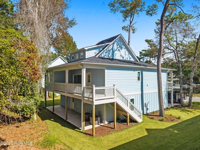 Experience the perfect blend of modern luxury and coastal charm on Brick Landing Plantation Yacht and Golf Club in North Carolina - for sale on GolfHomes.com, golf home, golf lot