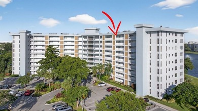 Enjoy breathtaking panoramic LAKE VIEWS & all-day natural light on Palm-Aire Country Club and Resort - Palms in Florida - for sale on GolfHomes.com, golf home, golf lot