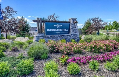 This beautiful single-story Toll Brothers home in Carriage Hill on Hunters Point Golf Club in Idaho - for sale on GolfHomes.com, golf home, golf lot