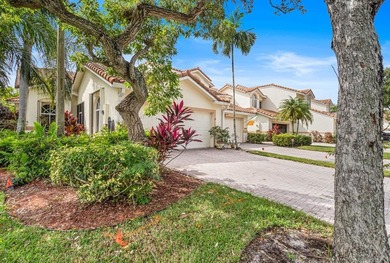 RARELY AVAILABLE CORNER VILLA, LOCATED IN A PEACEFUL, GATED on  in Florida - for sale on GolfHomes.com, golf home, golf lot