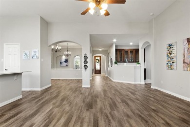 Refined one story residence in prestigious Lantana, showcasing a on Lantana Golf Club in Texas - for sale on GolfHomes.com, golf home, golf lot